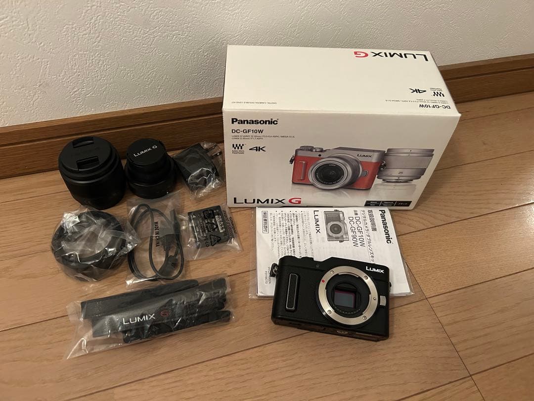 Panasonic LUMIX DC-GF10W デジタル一眼レフカメラ