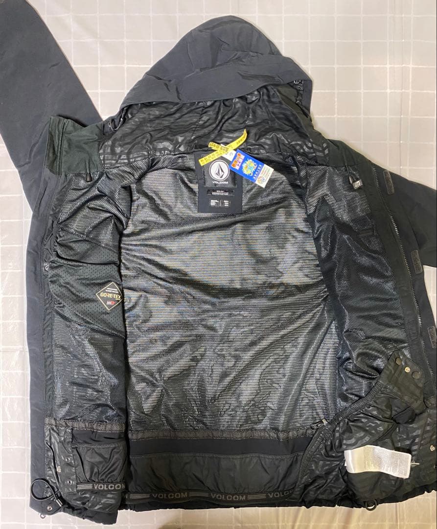 スノーボード VOLCOM L GORE-TEX JACKET&PANT (Black)