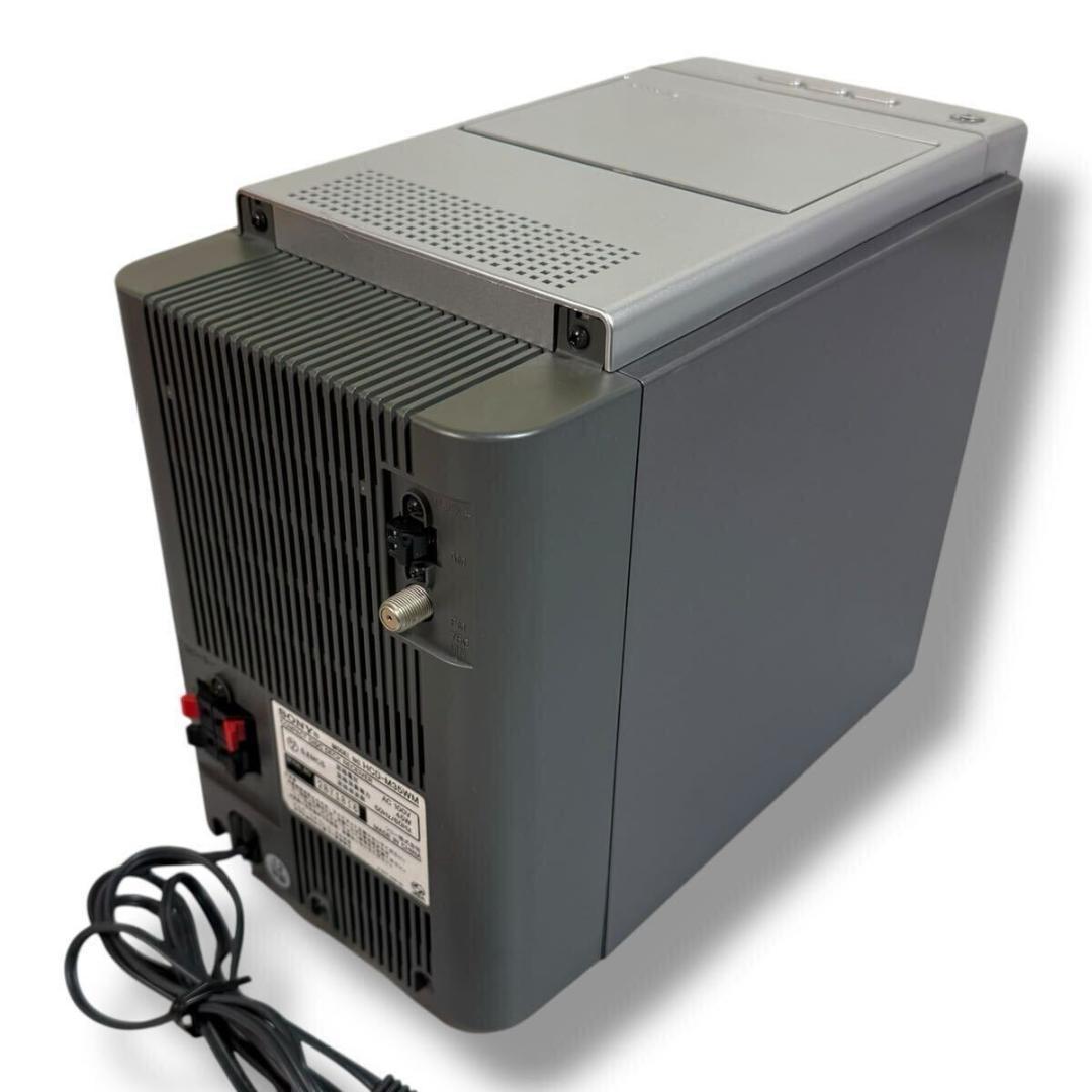 【美品】SONY システムコンポ CMT-M35WM S シルバー 元箱付き