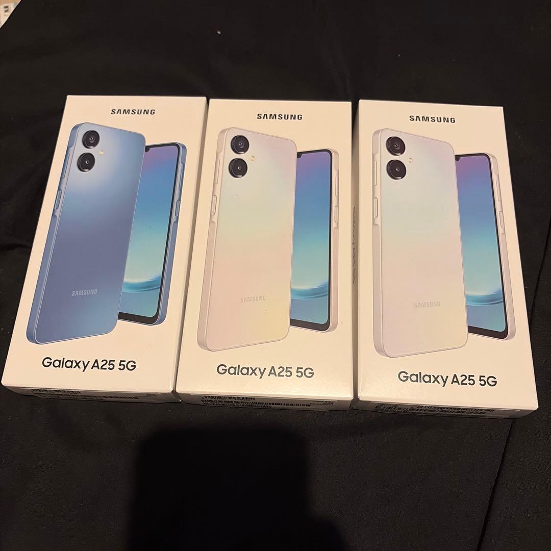 Samsung Galaxy A25 5G ライトブルー本体