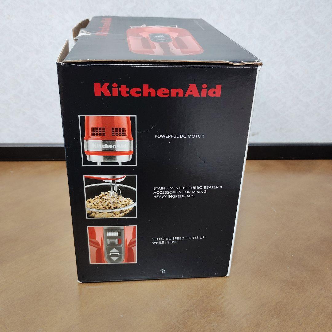 KitchenAid ハンドミキサー 9速 9KHM928 キャンディアップル