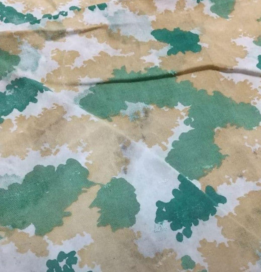 激レア東ドイツ軍幕フローラルカモ ブルメンターン