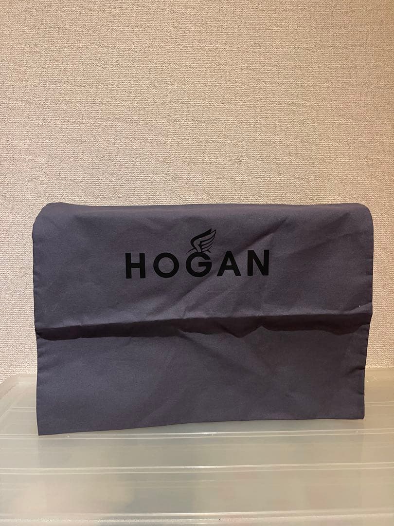 HOGAN レディース オリーブ色(グレー)サイドゴアブーツ