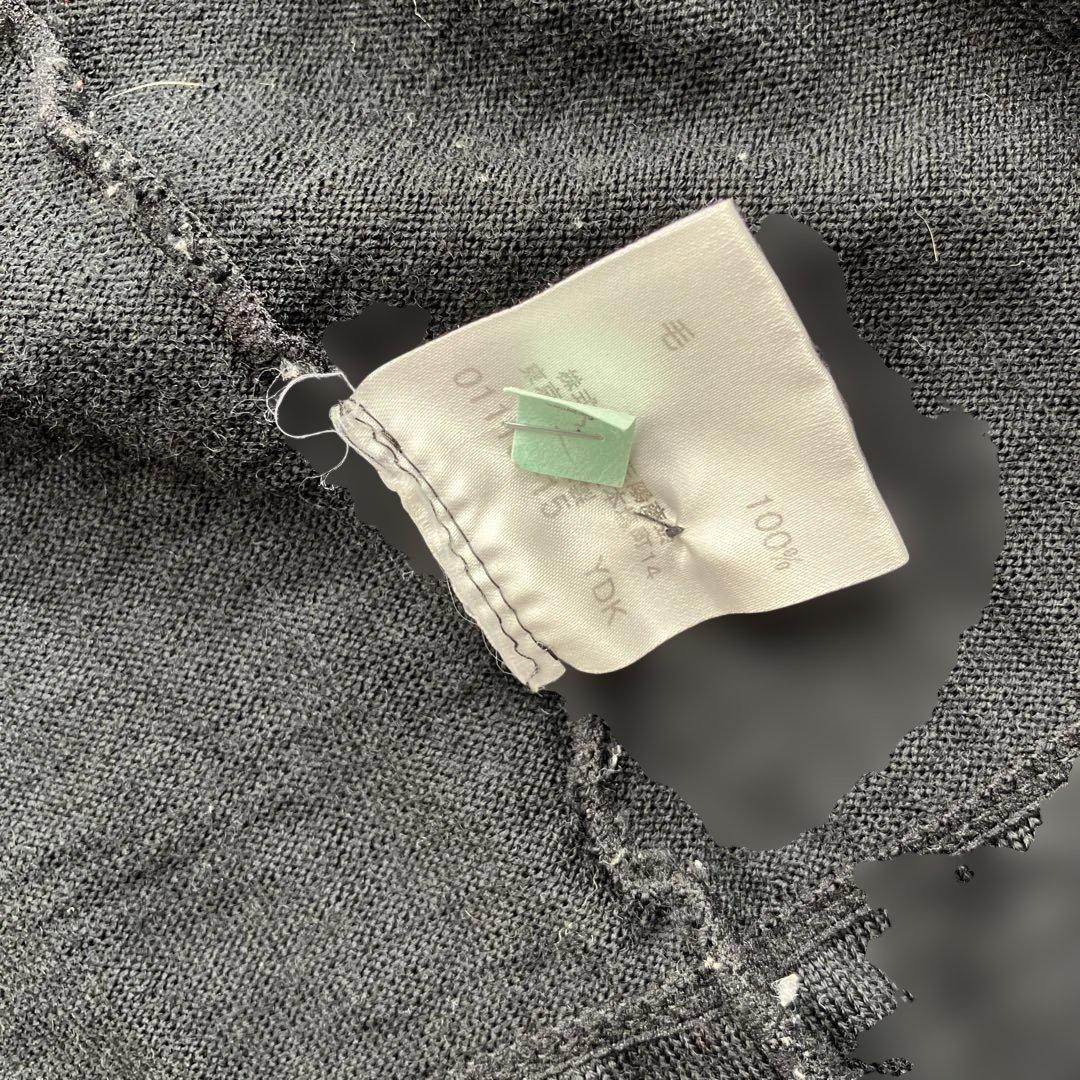 BURBERRY BLUE LABEL ブラックカーディガン 38 ノバチェック