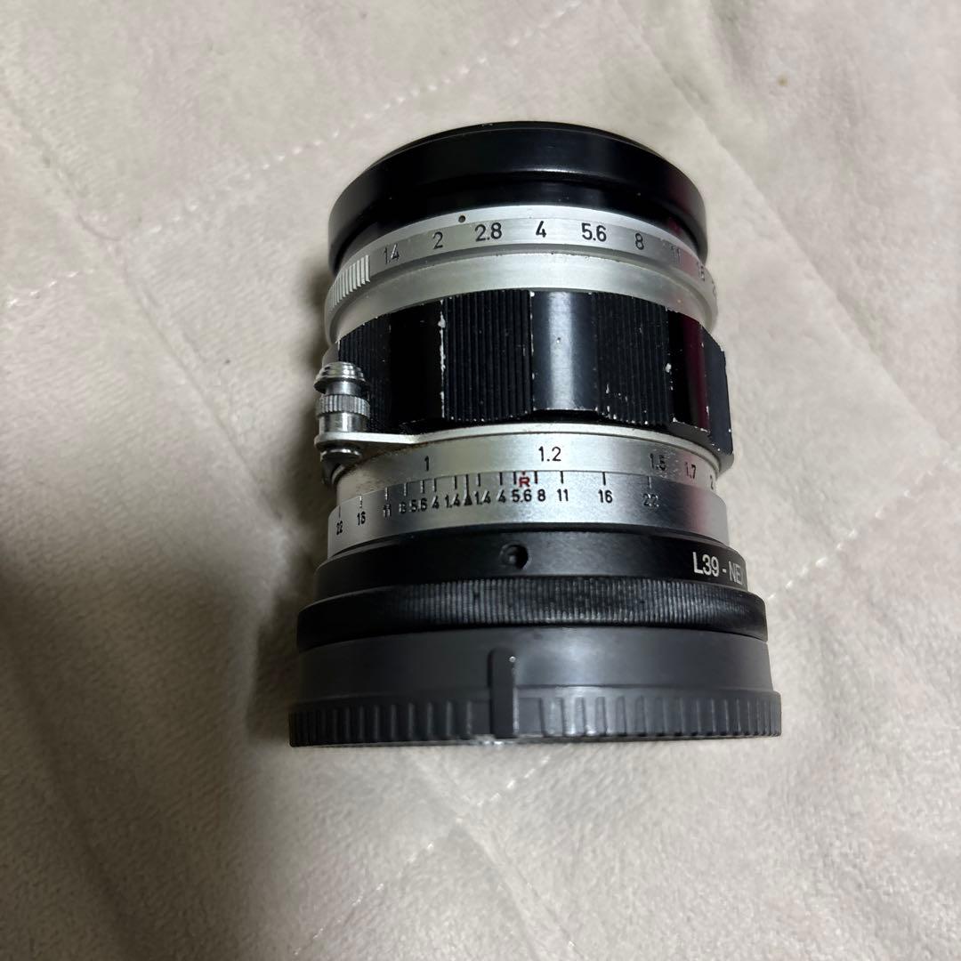 Canon L39 単焦点５０ mmレンズ f/1.4