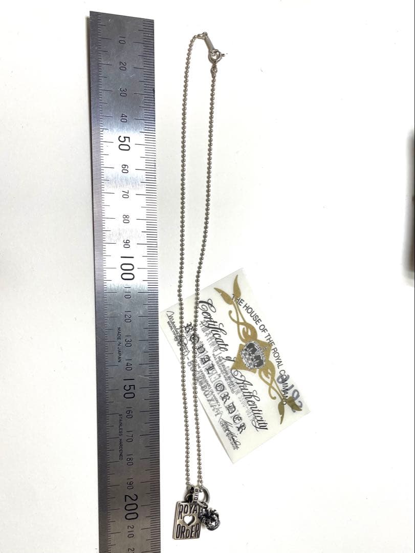 m*n様 美品！！ロイヤルオーダー クラウンとハートのネックレス セット