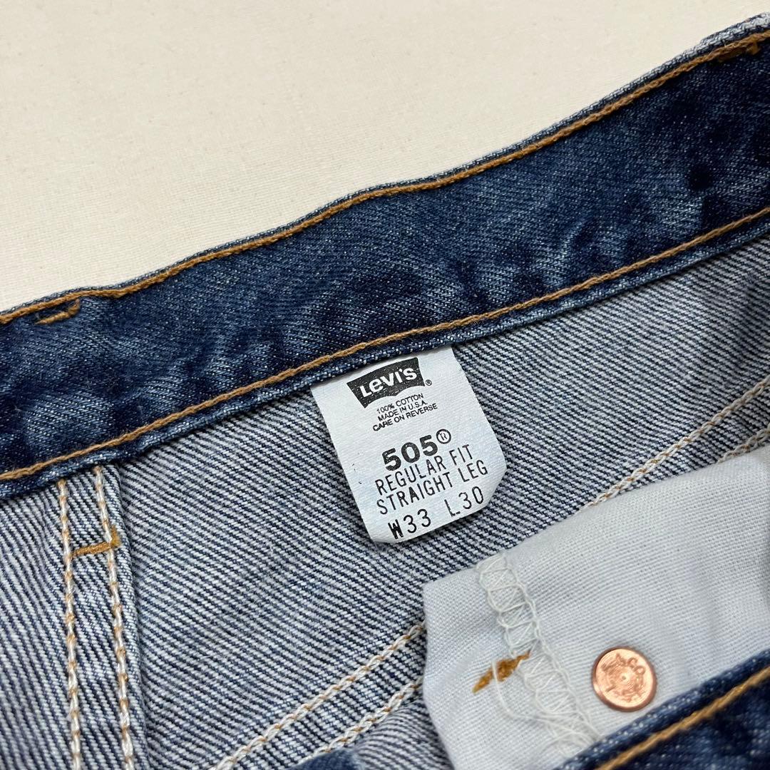 W32 アメリカ製 00s Levi's 505 デニムパンツ
