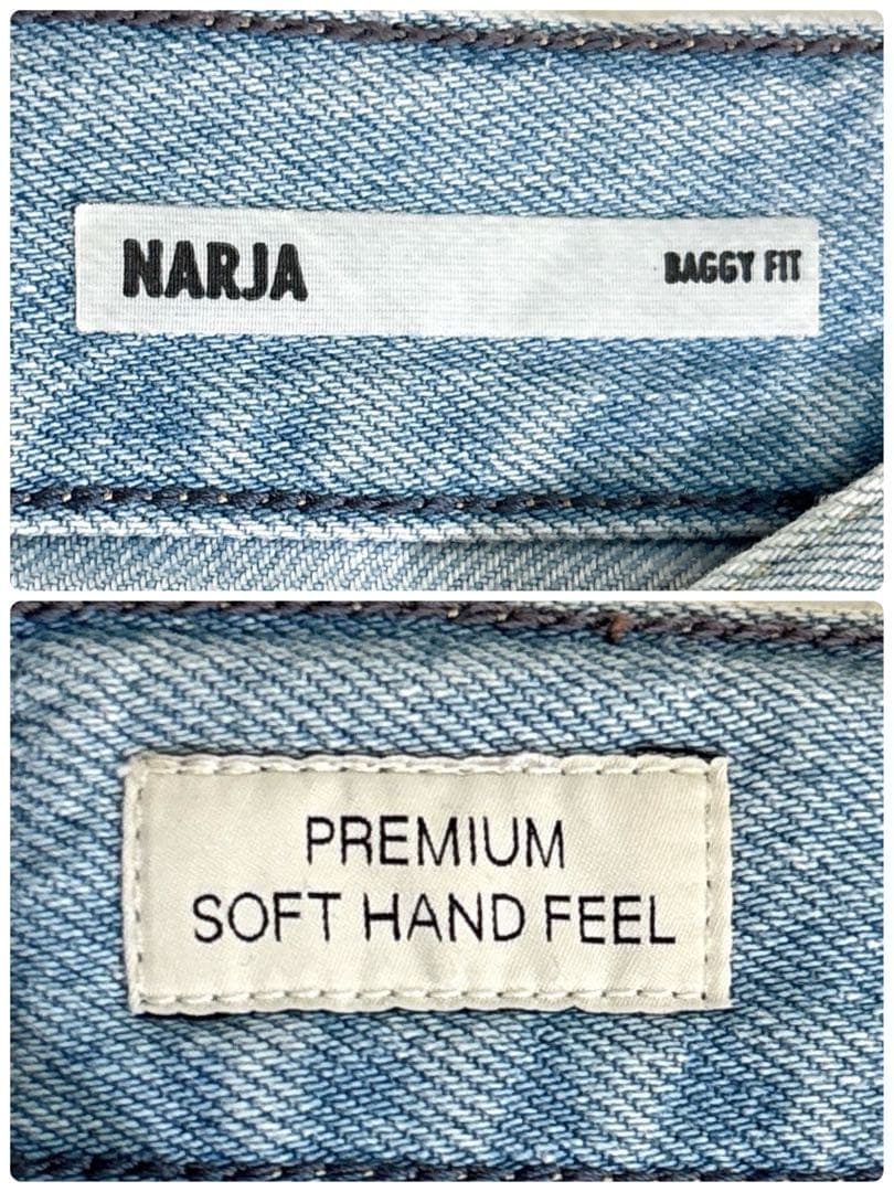 REPLAY バギーフィットNARJAテンセルコットンデニム 定価3.5万