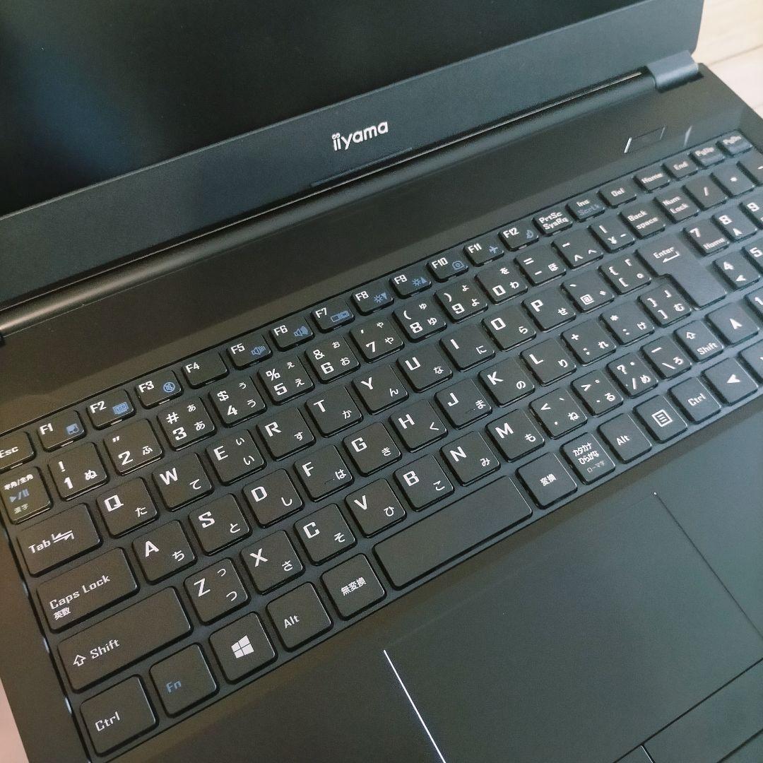 【 美品 】iiyama ノートパソコン 15型 15.6インチ Full HD