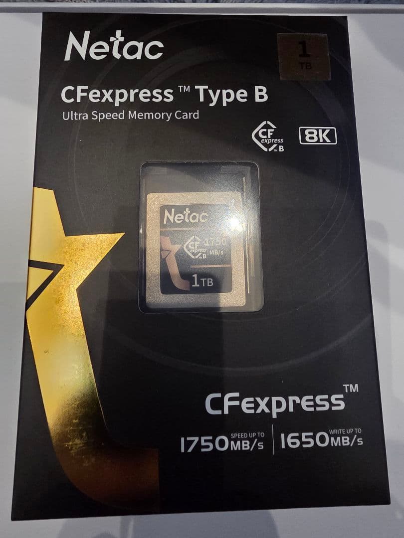 Netac CFexpress Type B 1TB メモリーカード