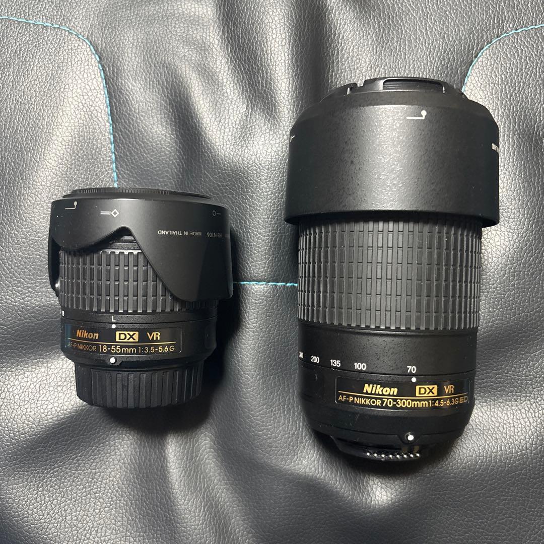 AF-P DX NIKKOR 18-55mm 70-300mm 2本セット