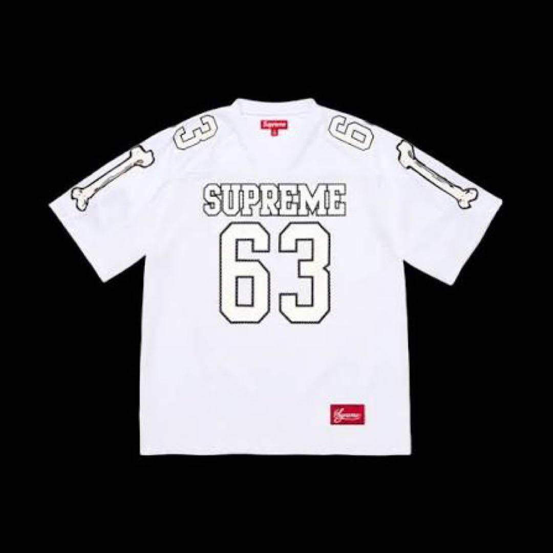 トップス Supreme Bones Football Jersey White