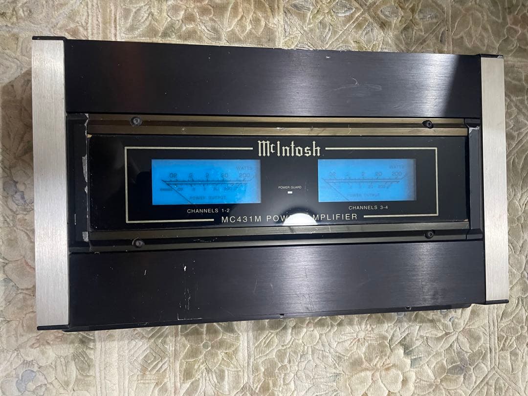 希少　マッキントッシュ McIntosh パワーアンプ MC431M