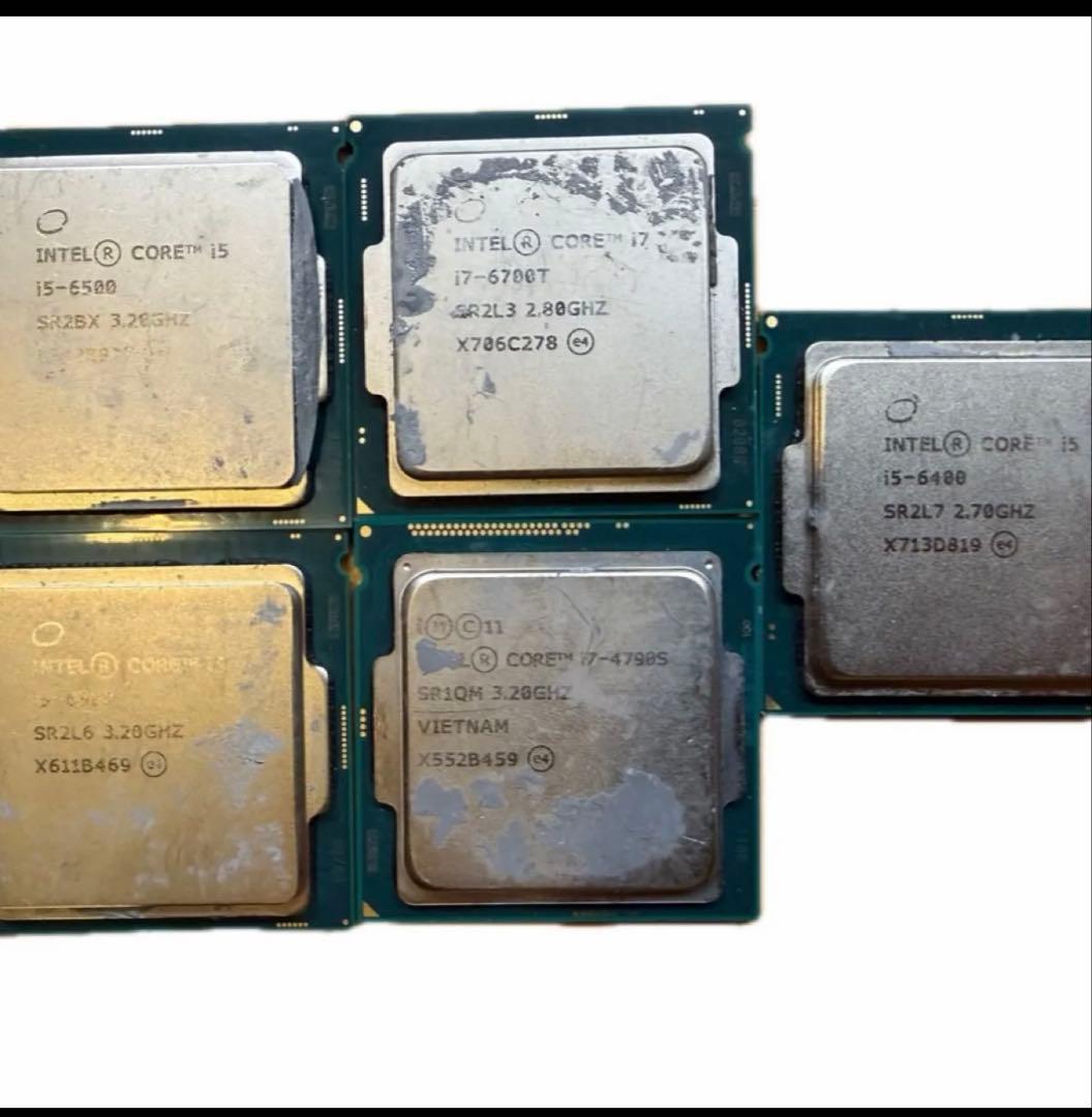 Intel CPU 5個セット