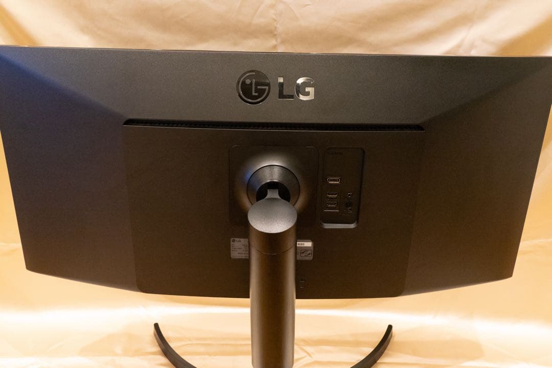 美品LG 34ウルトラワイド曲面モニター（3440×1440）IPS HDR