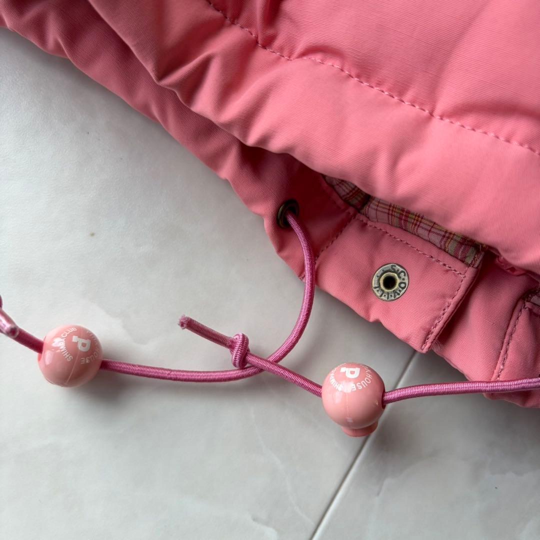 ピンクハウス PINK HOUSE シンパクラブ ダウンジャケット バックロゴ