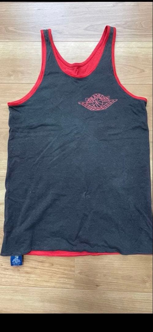 専用！紺タグナイキジョーダンリバーシブルタンクトップjordanビンテージ
