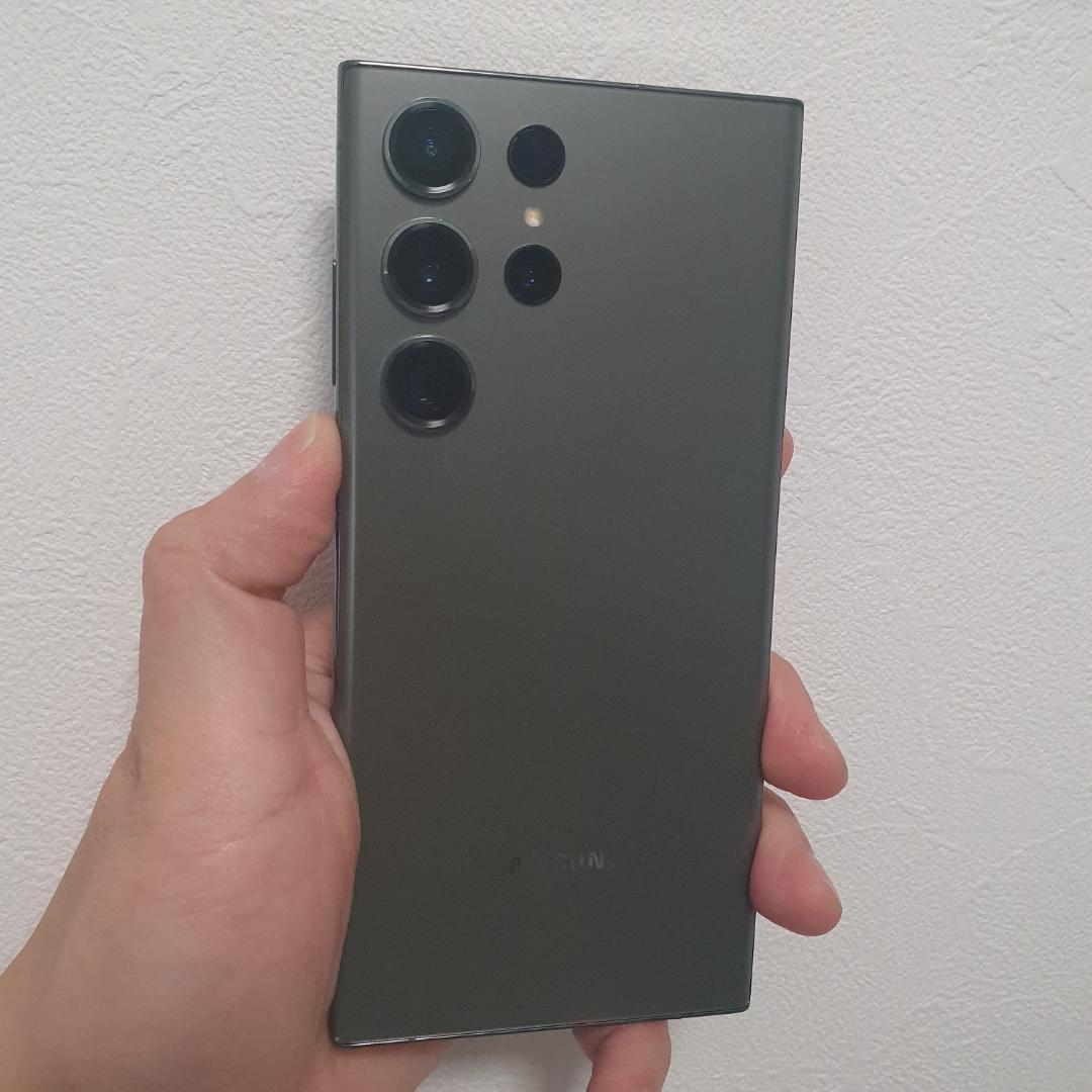 [833]Galaxy S23 ultra グリーン 512GB SIMフリー