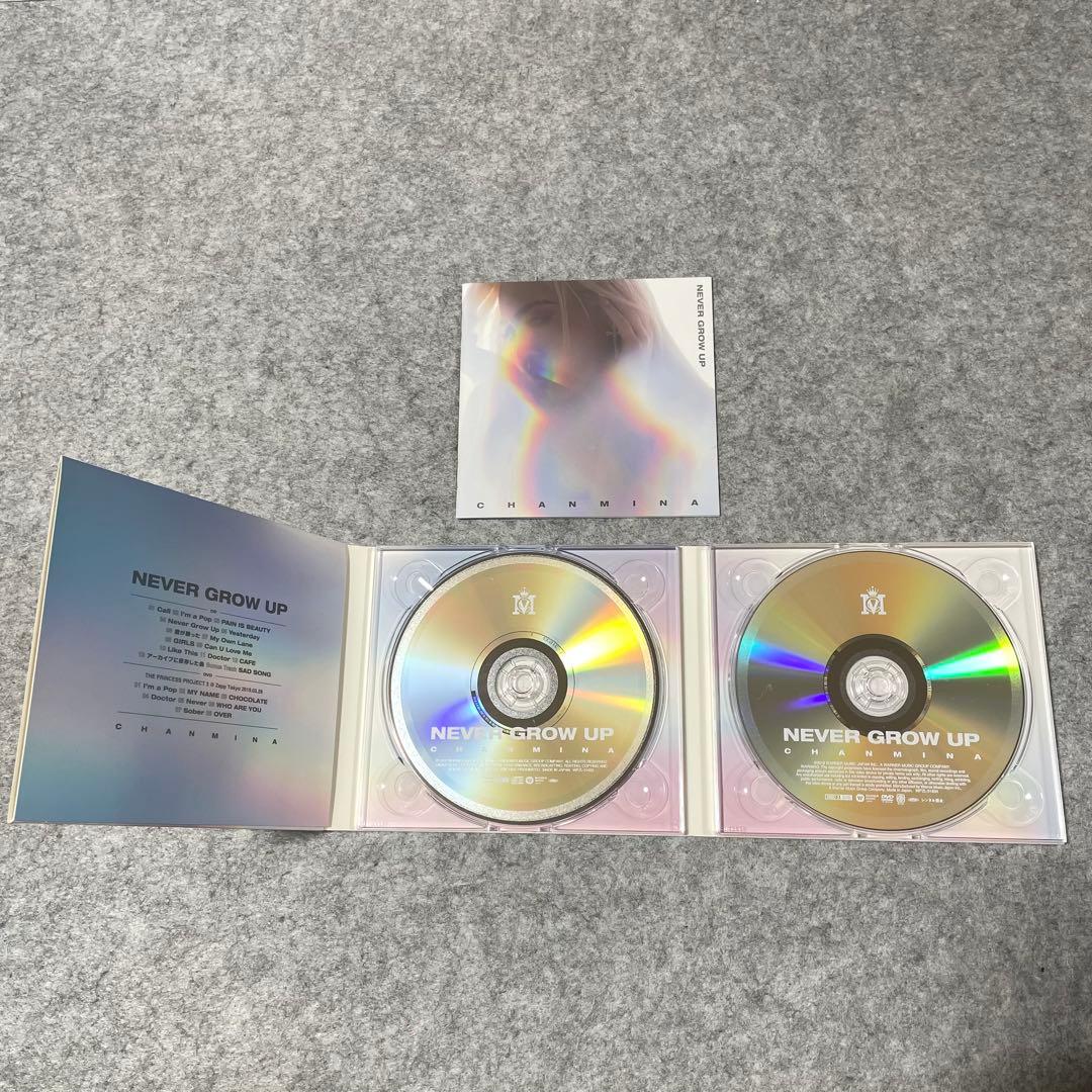 ちゃんみな「Never Grow UP（初回生産限定盤）」［CD+DVD］