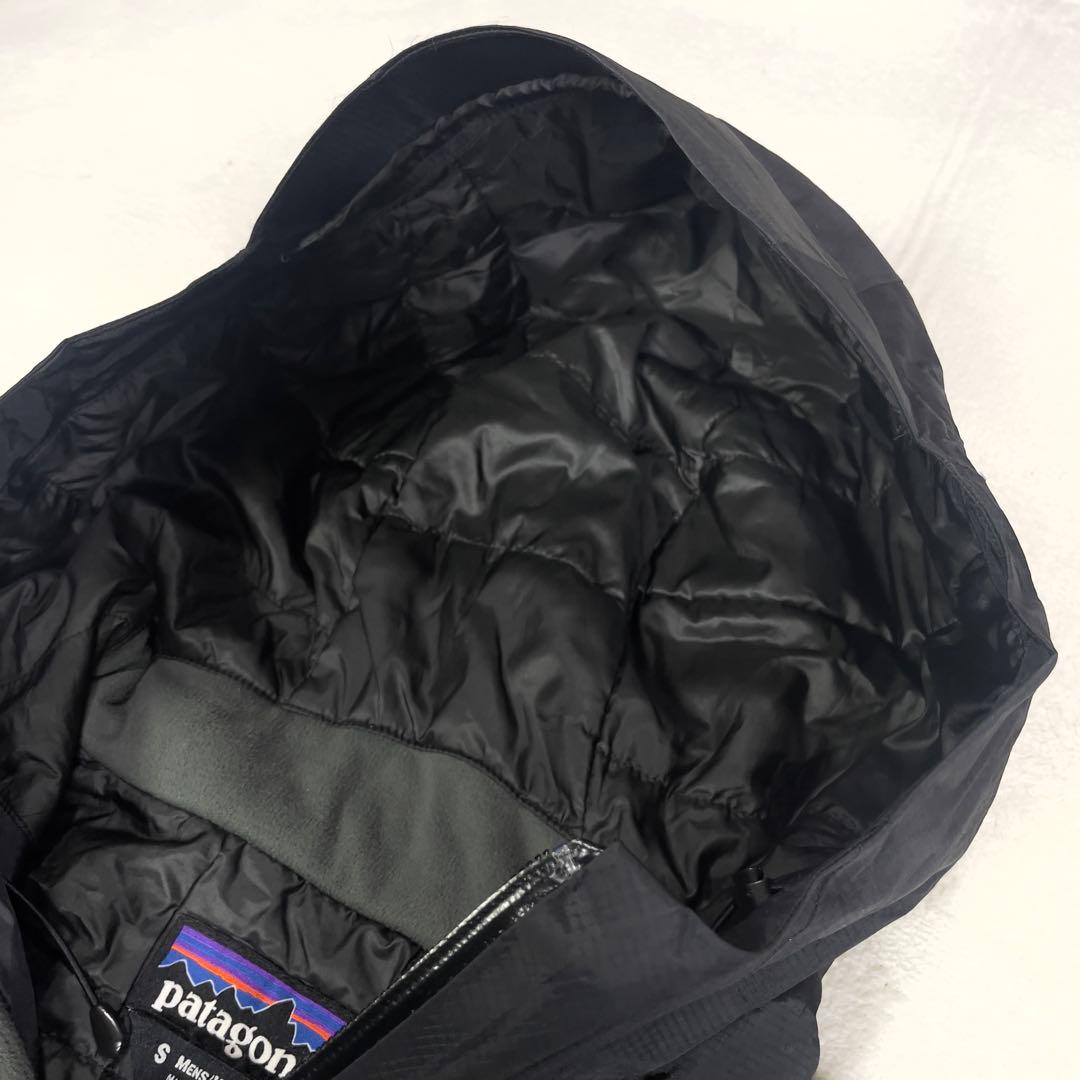 美品 パタゴニア インサレーテッドトレントシェルジャケット プリマロフト S 黒