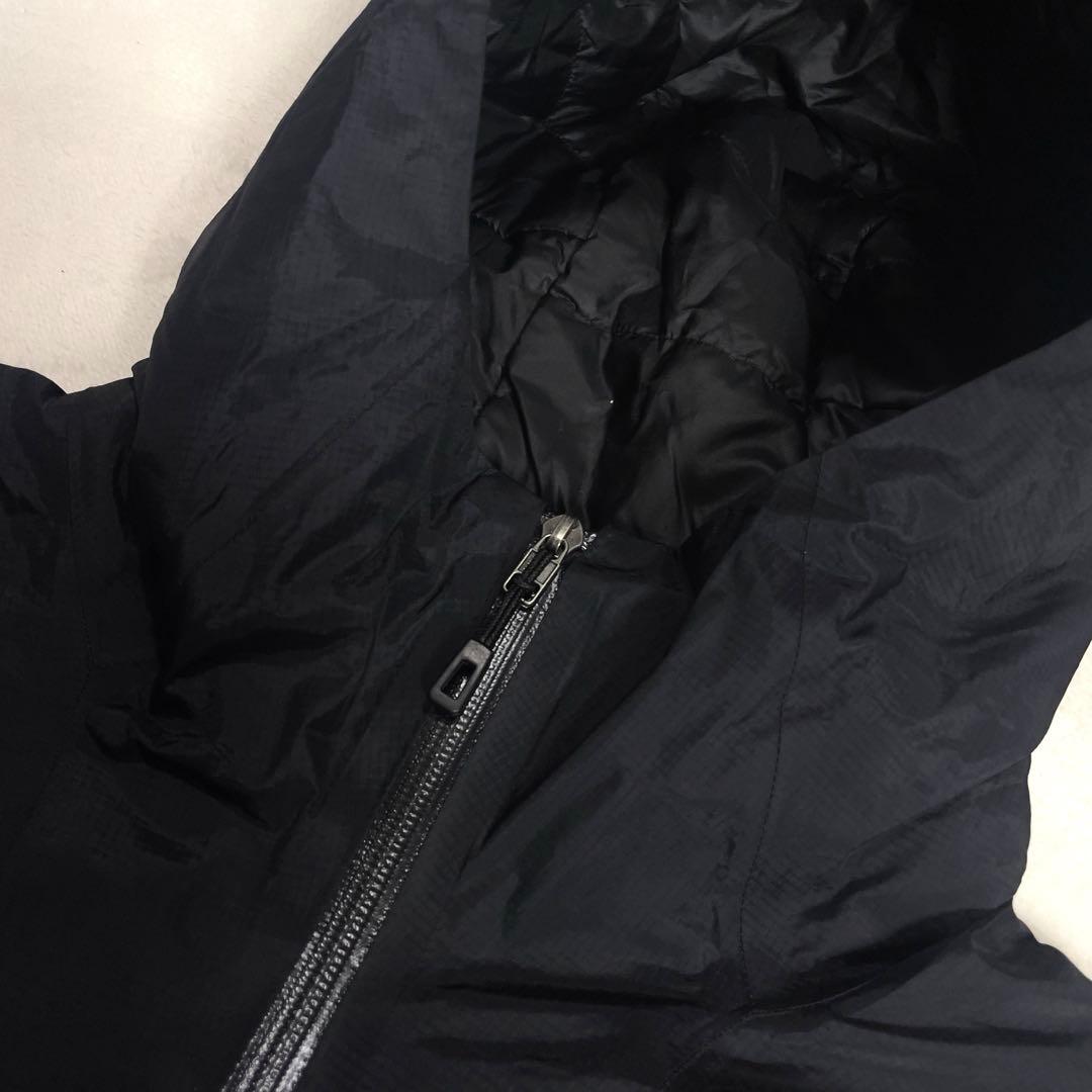 美品 パタゴニア インサレーテッドトレントシェルジャケット プリマロフト S 黒