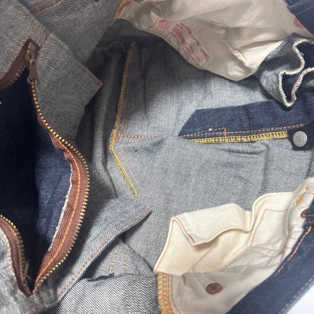 希少 エビス EVIS デニムトートバッグ インディゴ かもめ