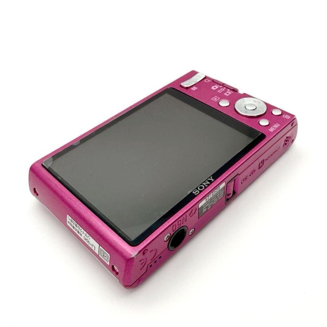 【動作確認済】SONY サイバーショット DSC-W550 デジカメ ピンク