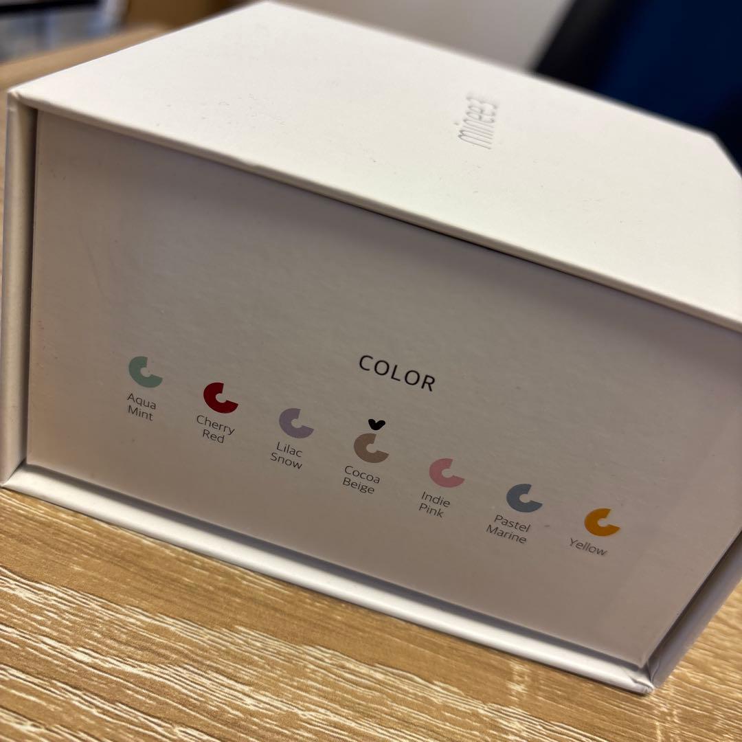 インテリア時計 minee 3 Cocoa Beige