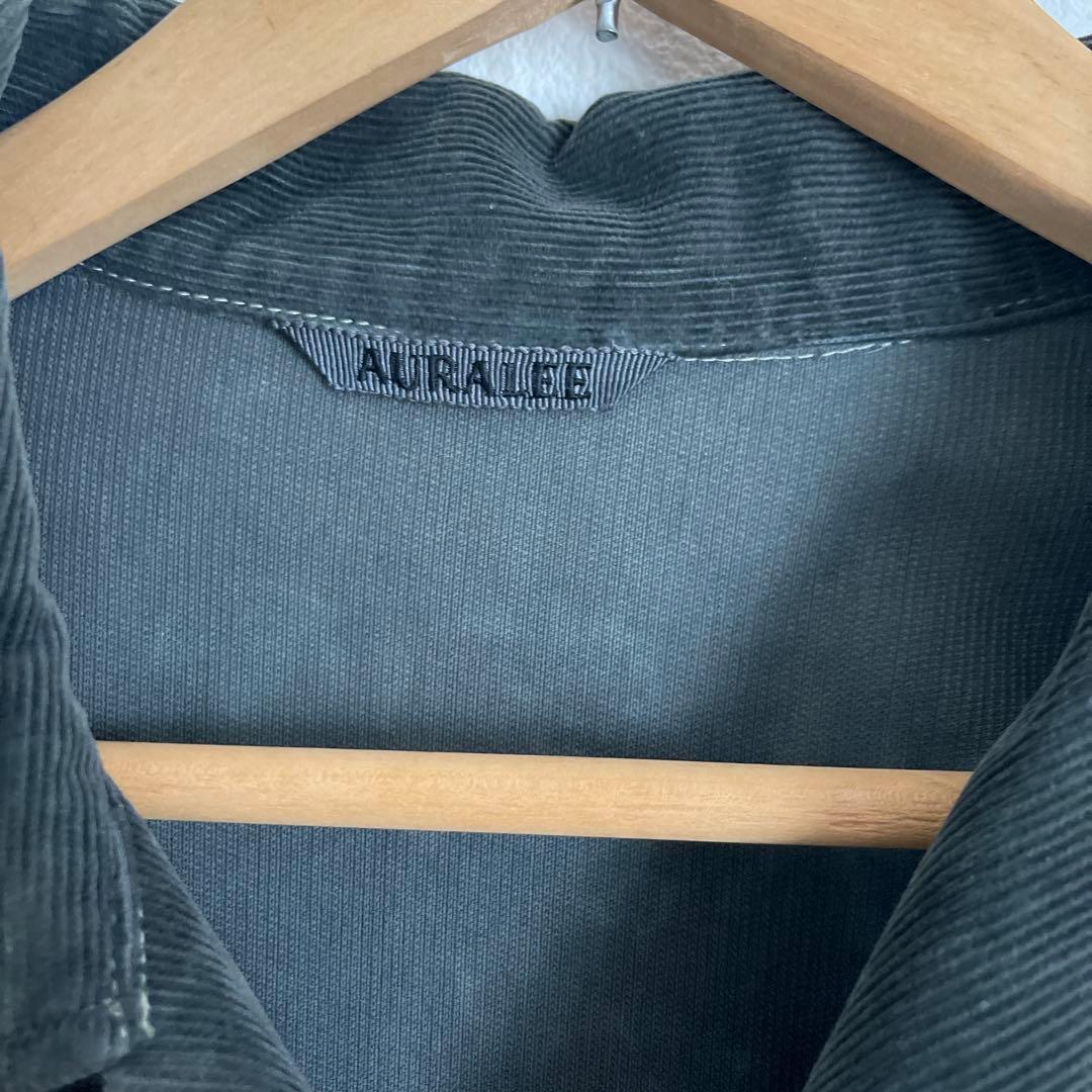 ジャケット・アウター AURALEE WASHED CORDUROY SHIRTS JACKET 5