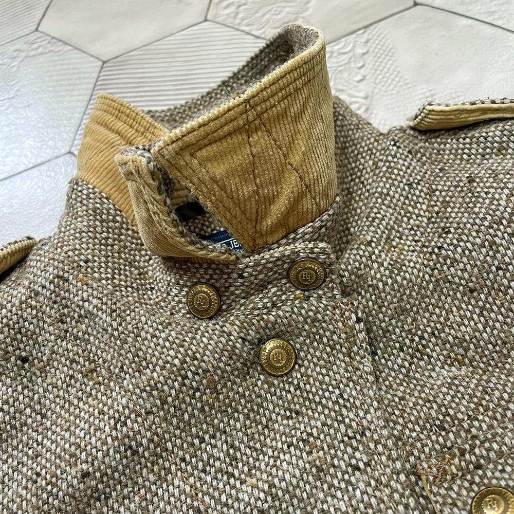 希少！90s オールドラルフローレン POLO JEANS ツイードジャケットM