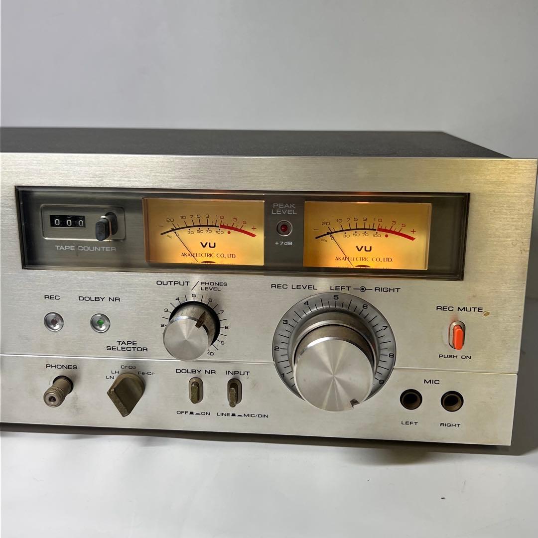 アカイ AKAI GXC-706D カセットデッキ