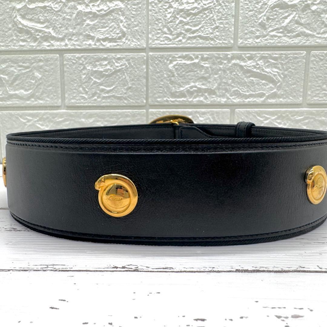 【美品】　カルティエ　パンテール　Cバックル　ゴールド金具