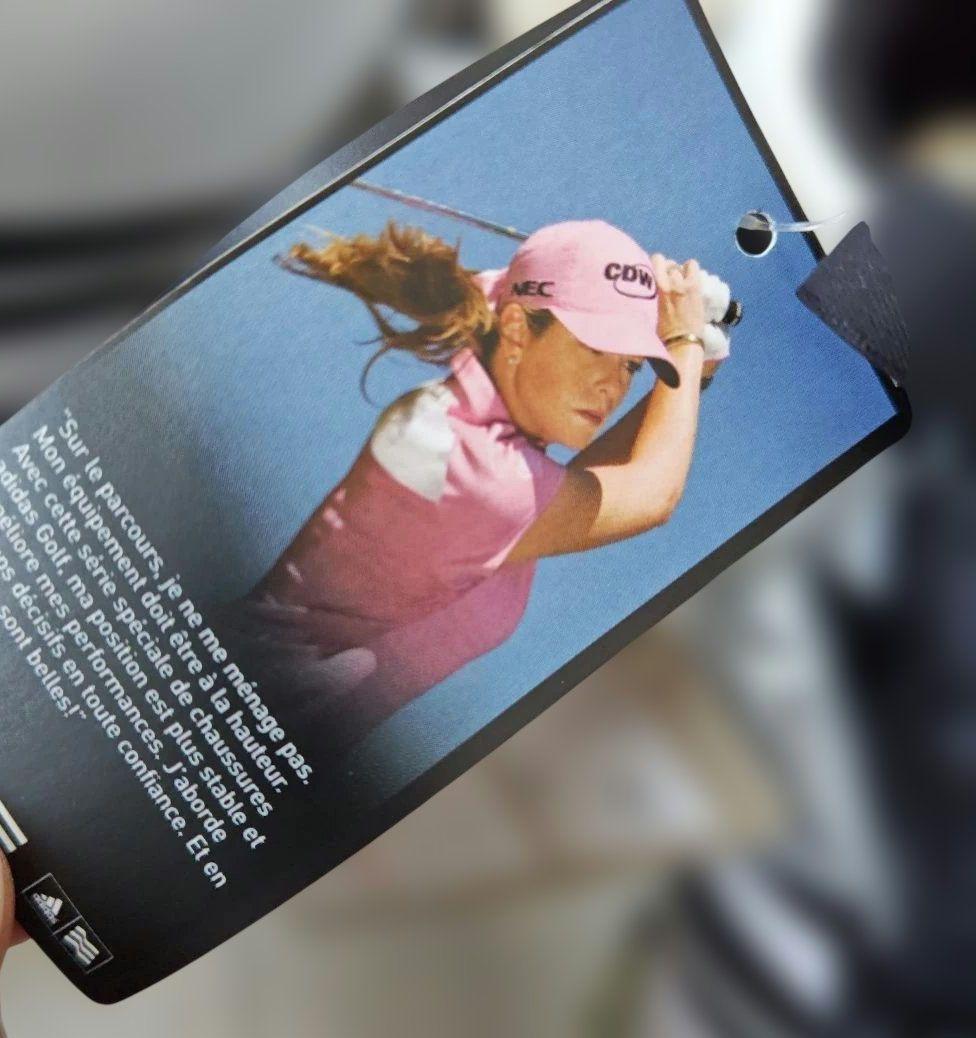 adidas ゴルフシューズ ホワイト/ブラック