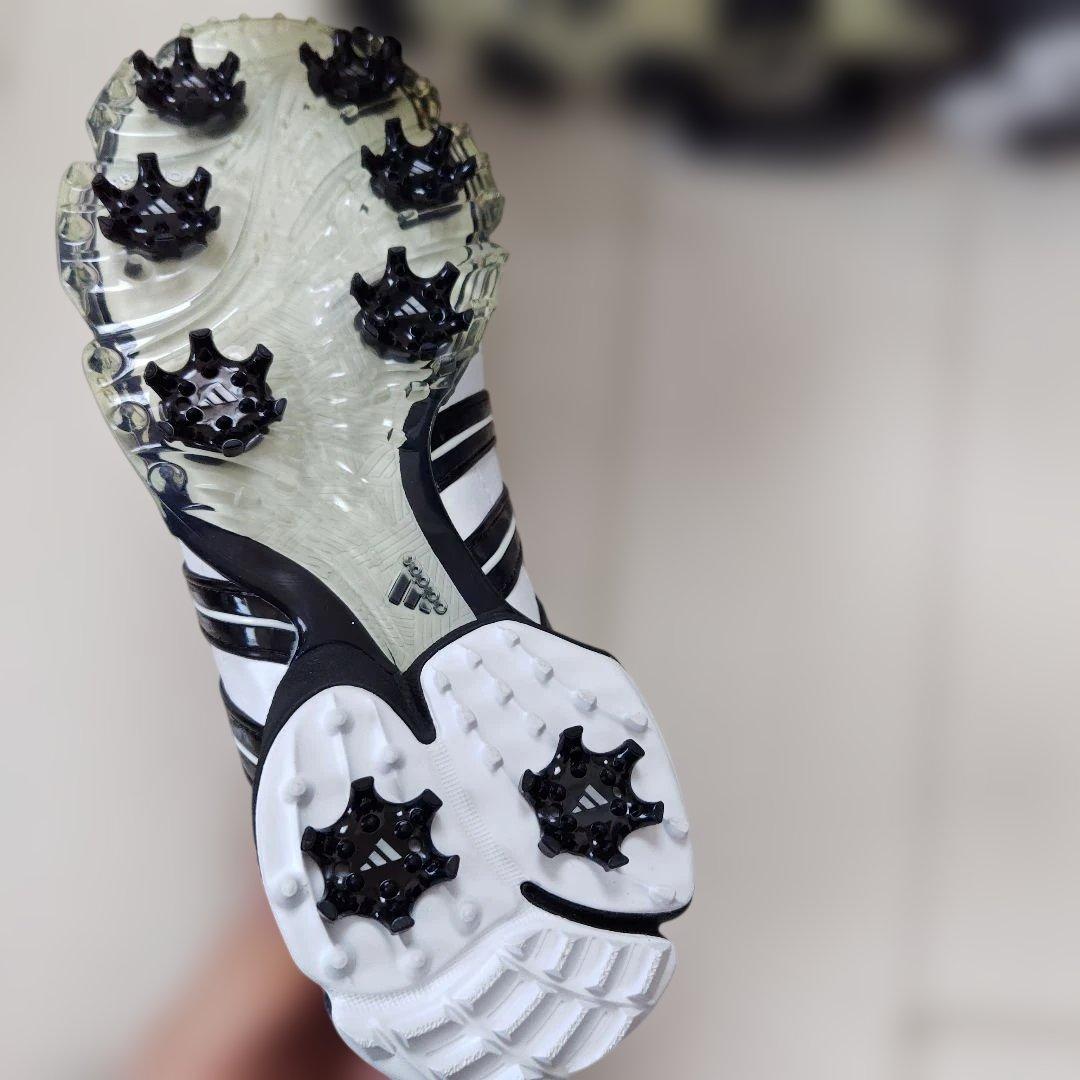 adidas ゴルフシューズ ホワイト/ブラック