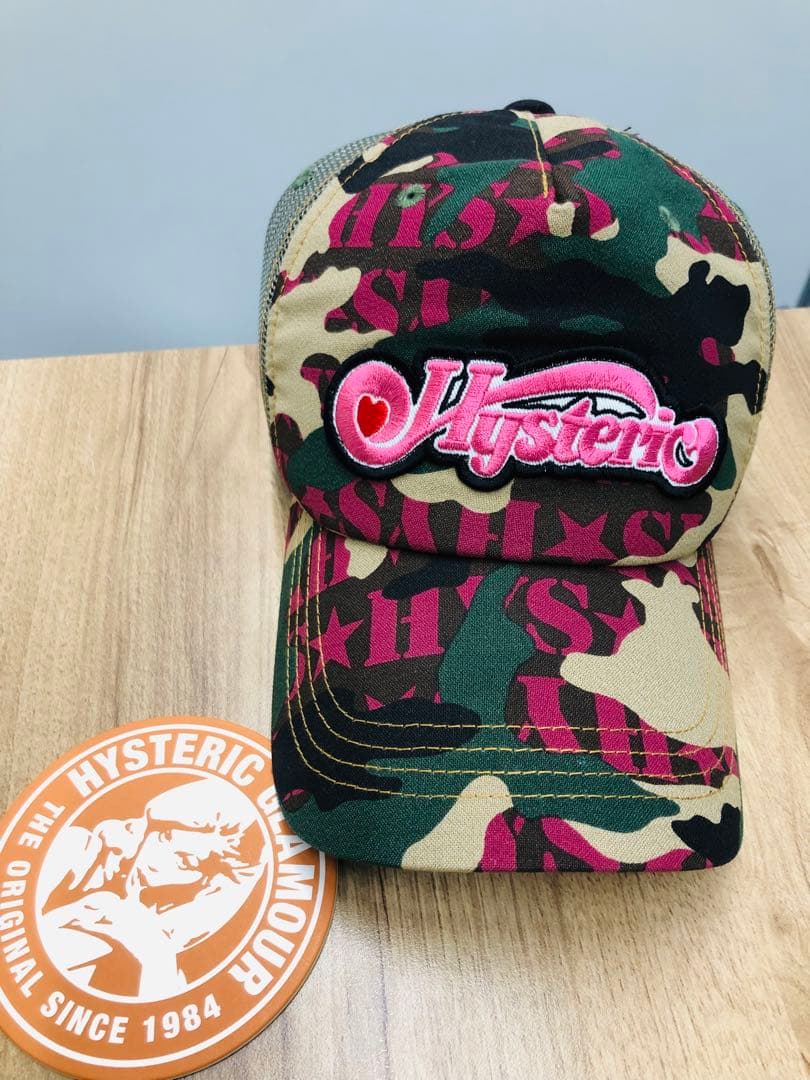 新品未使用 HYSTERIC GLAMOUR 迷彩キャップ