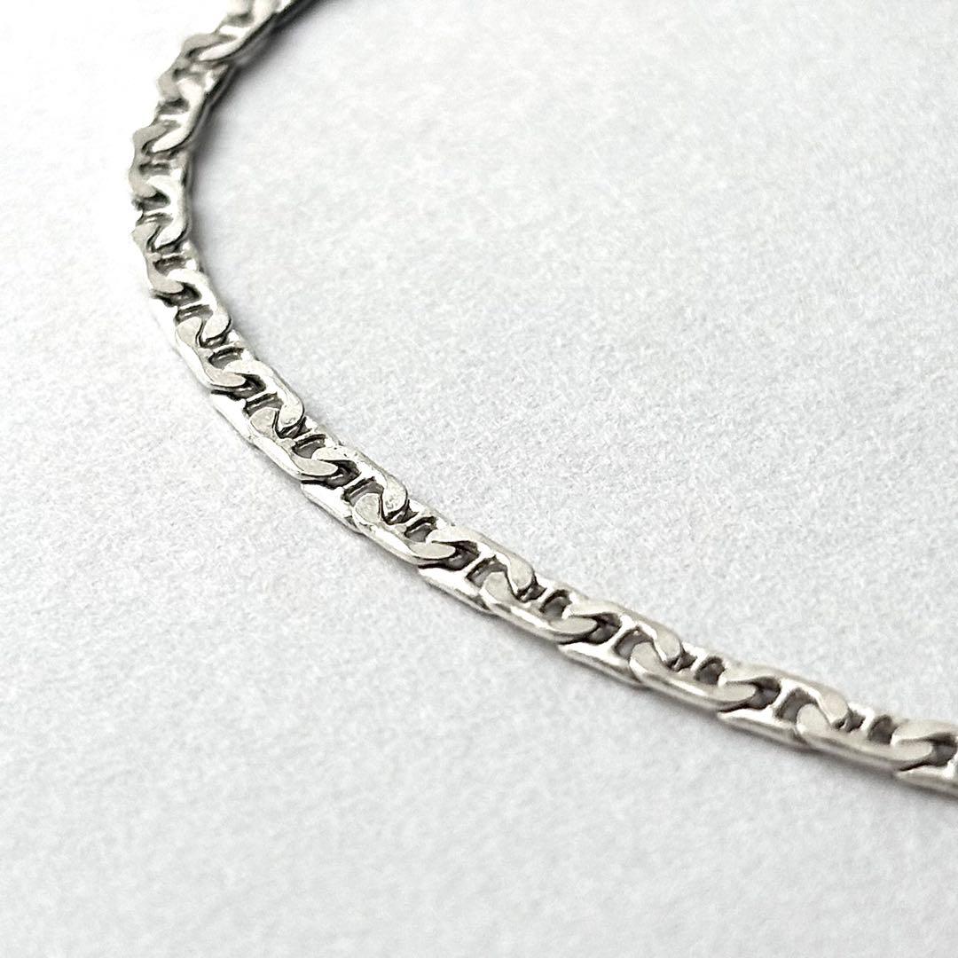 メキシコ製　ヴィンテージ　アンカーチェーンブレスレット　シルバー925