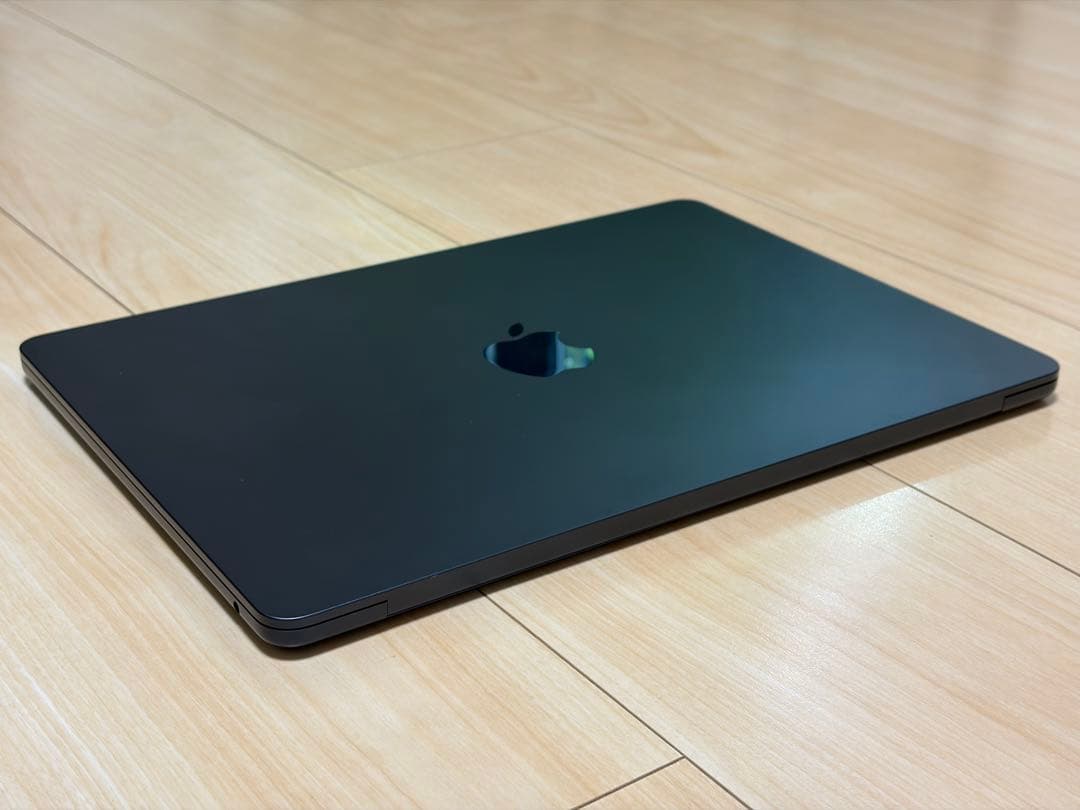 美品　M3 MacBook Air 16GB 256GB ミッドナイト　100%