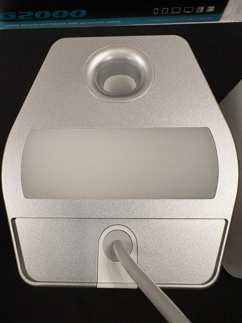 【美品】Edifier G2000 RGB ゲーミング PCスピーカー ホワイト