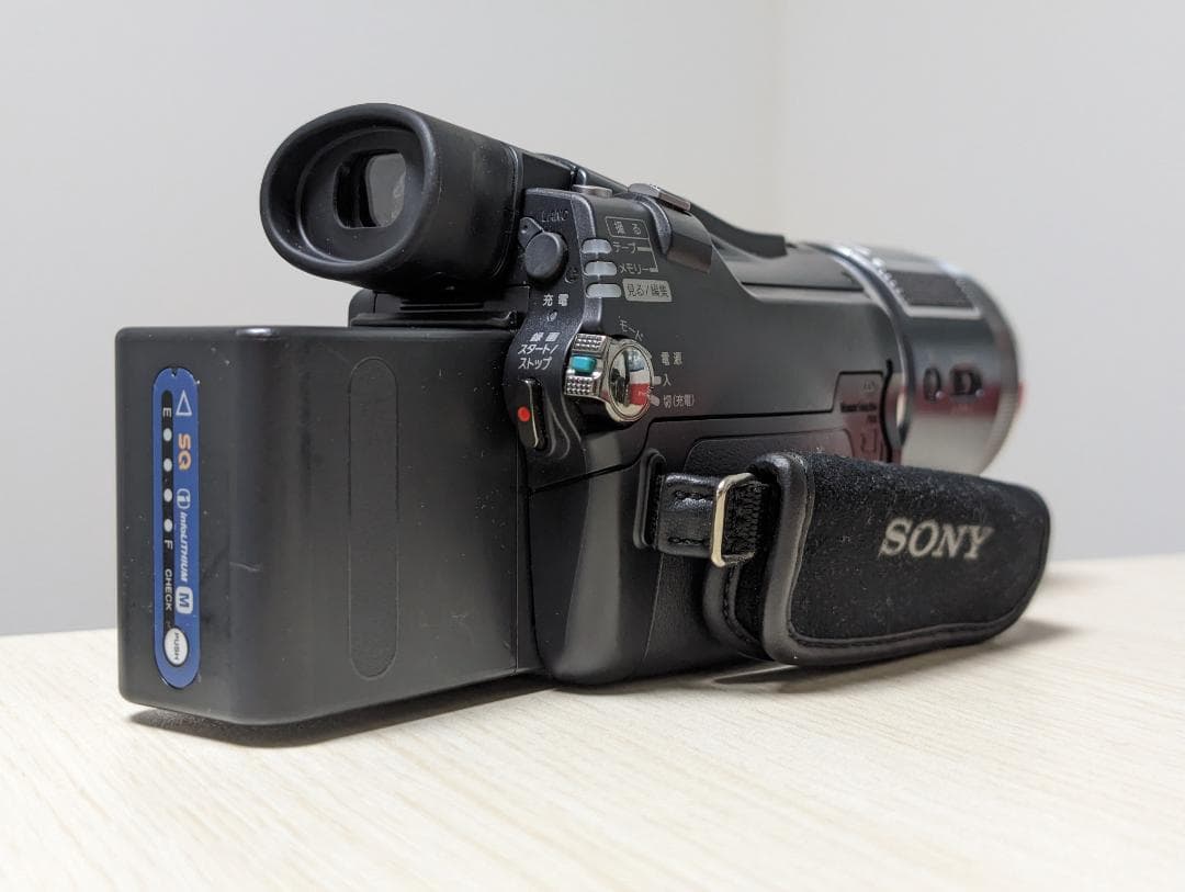 SONY HDR-HC1 HDV miniDVビデオカメラ ダビングに