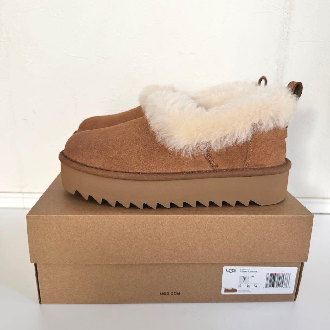 【正規品】UGG I-NITA PLATFORM サイズ 7 アグ 24cm