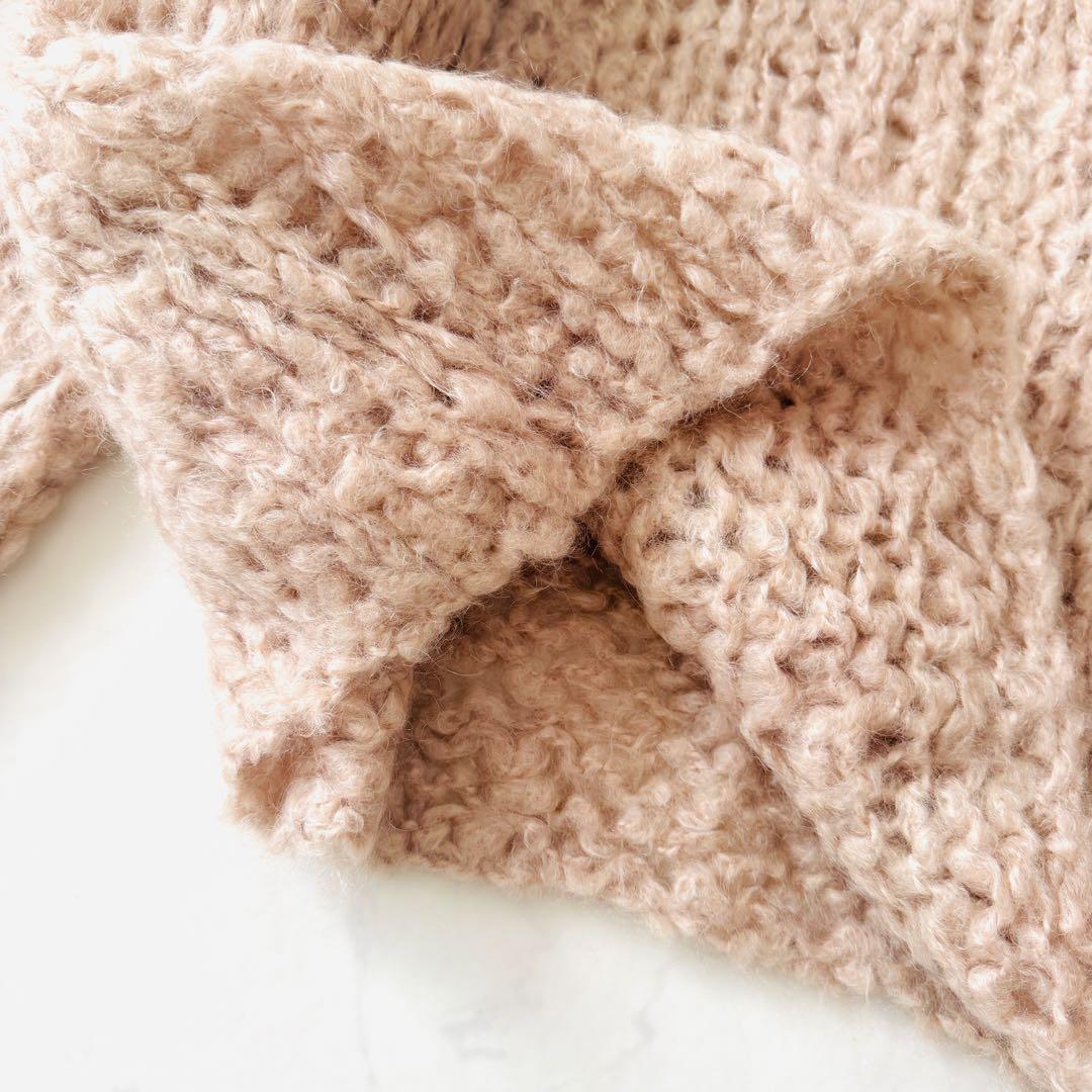 Plage 美品✨ハンドニットジャンボタムプルオーバー