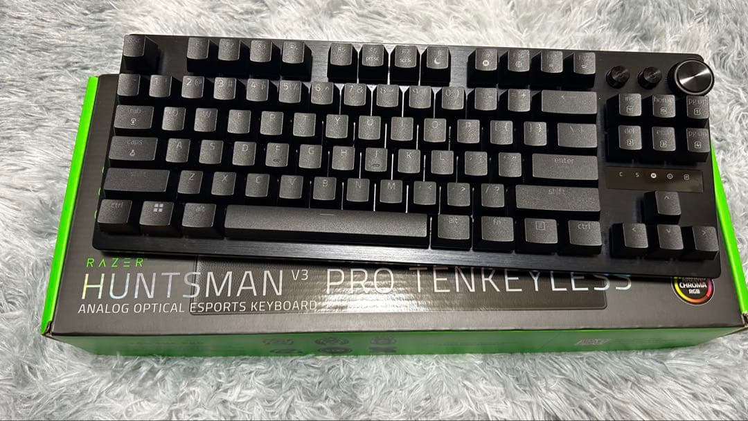 キーボード Razer Huntsman V3 Pro Tenkeyless Black