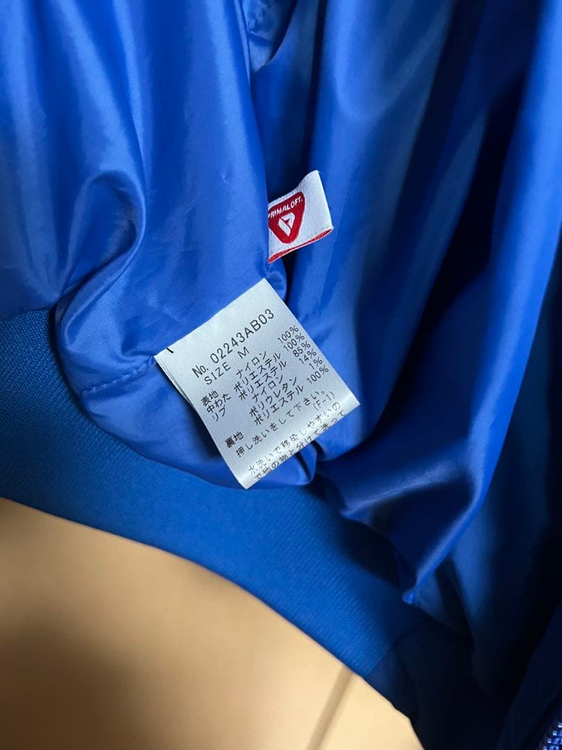 HYSTERIC GLAMOUR フードブルゾン　ブルー