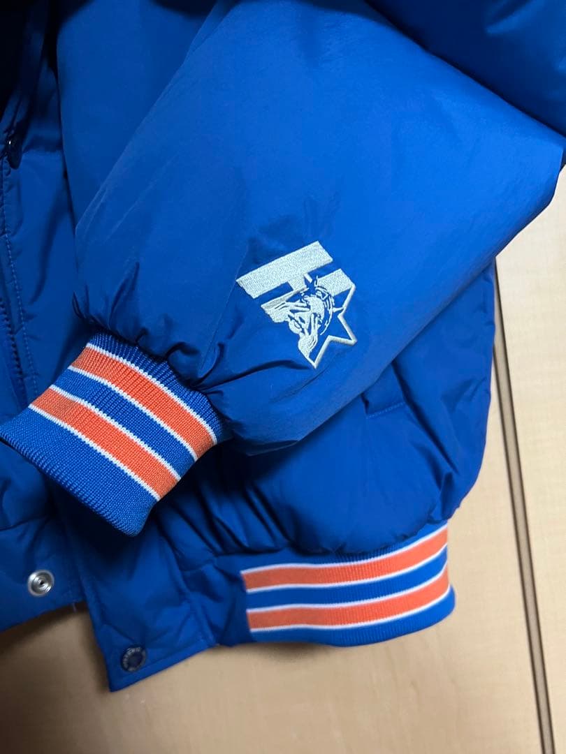 HYSTERIC GLAMOUR フードブルゾン　ブルー