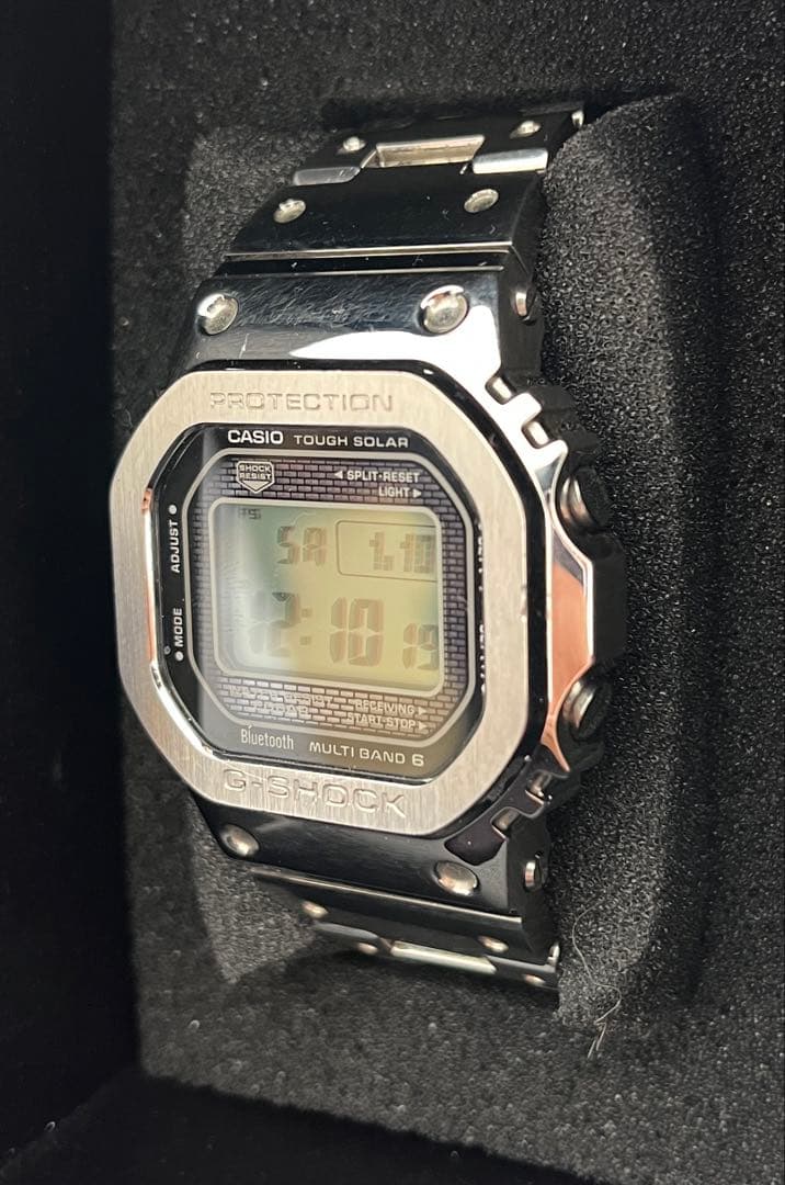 カシオGーSHOCK/GMWーB5000Dー1JFフルメタルカバード