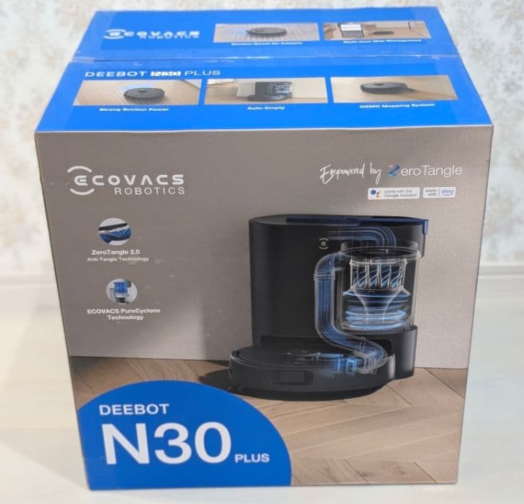 ECOVACS DEEBOT N30 PLUS ロボット掃除機 自動ゴミ収集