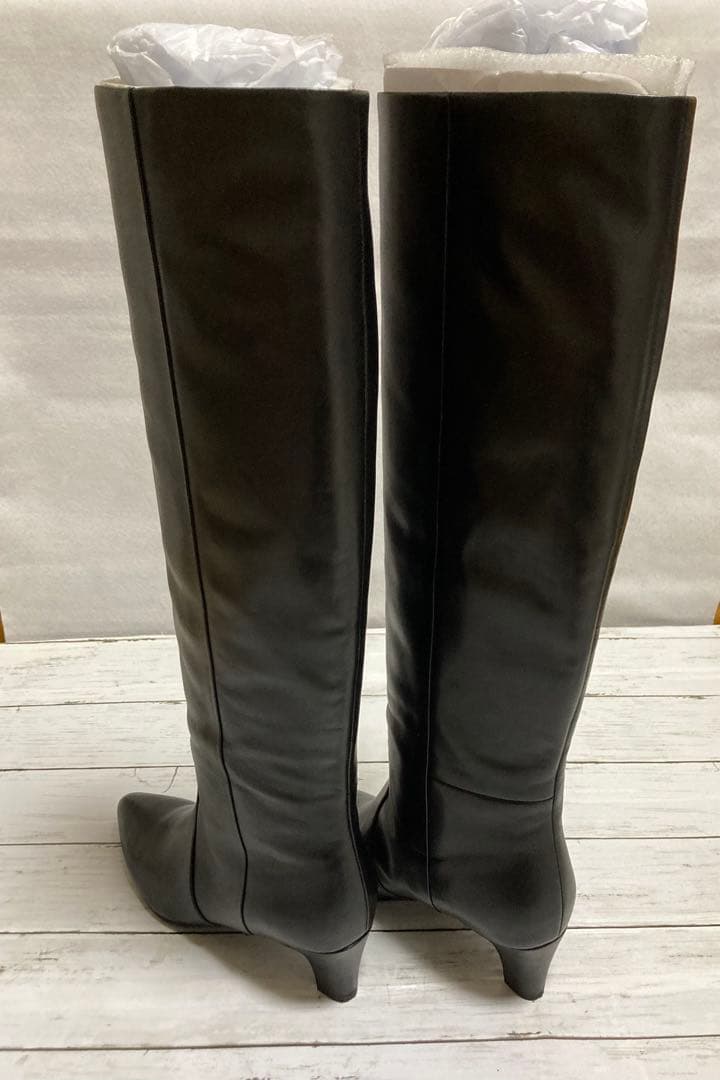 Odette e Odile ルーズロングブーツ オデットエオディール ブラック