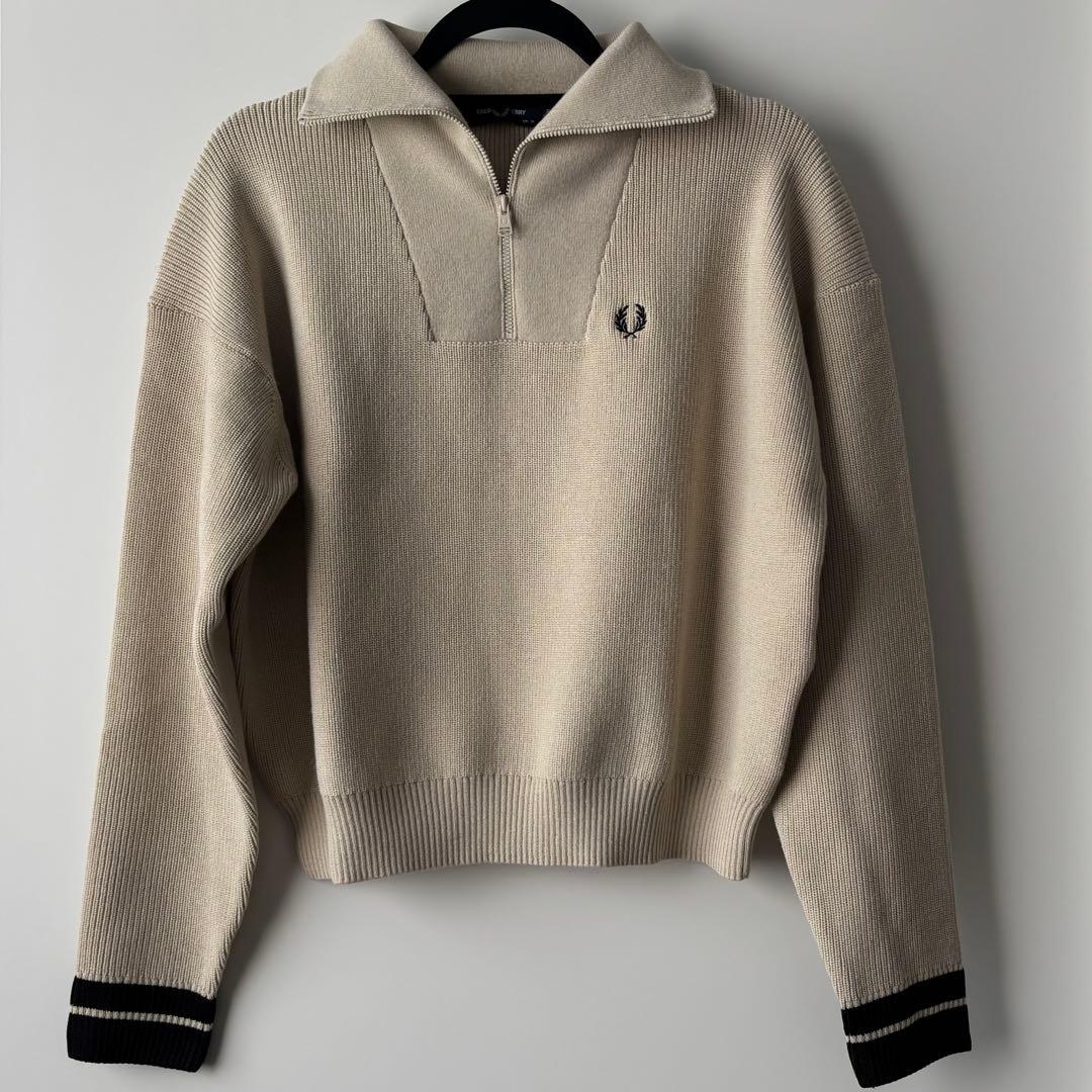 FRED PERRY フレッド ペリーハーフジップ ニット ジャンパー