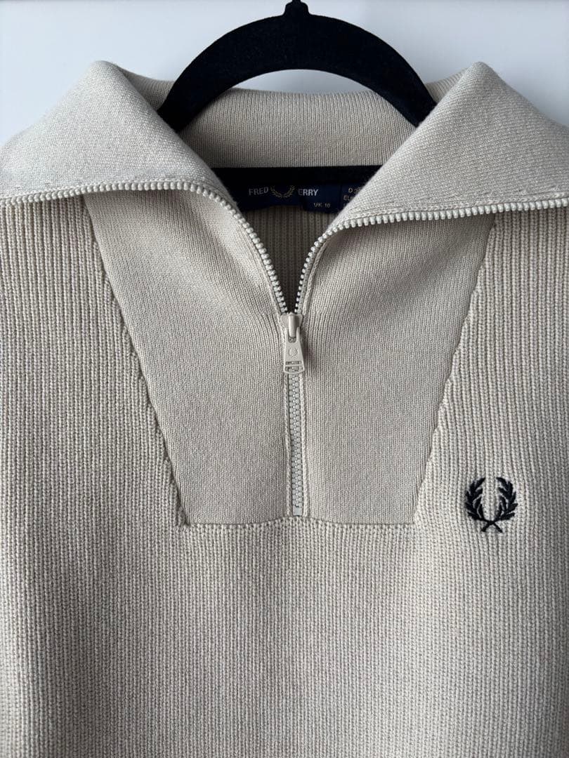 FRED PERRY フレッド ペリーハーフジップ ニット ジャンパー
