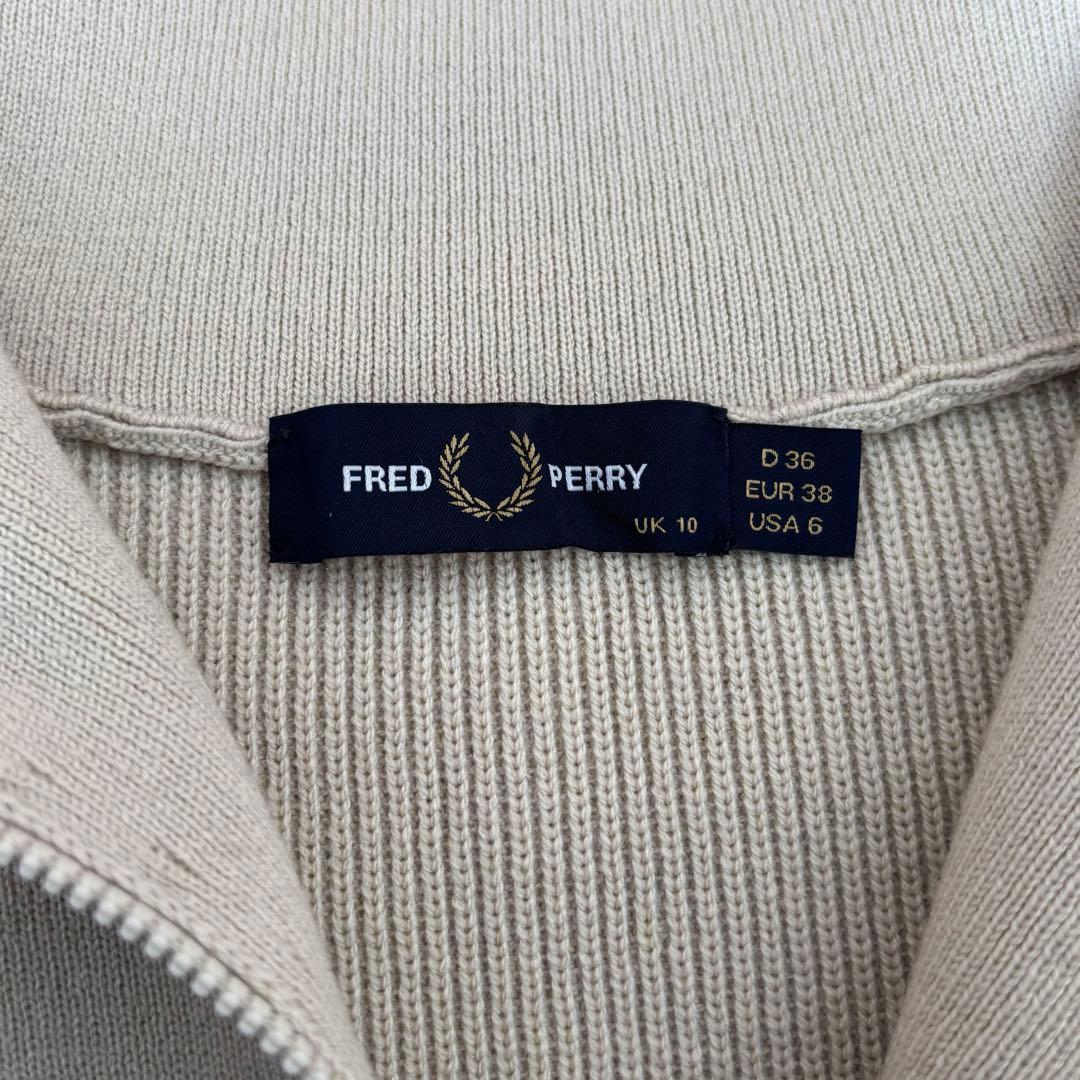 FRED PERRY フレッド ペリーハーフジップ ニット ジャンパー